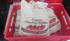 Gut portionierte und verpackte Fleischpakete